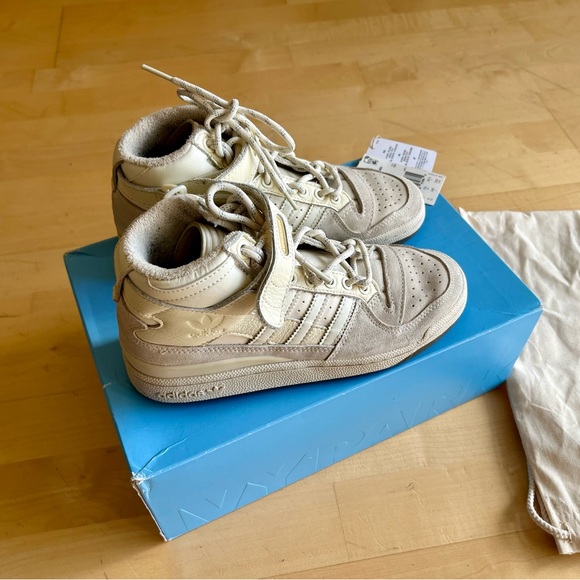 Ivy Park x Forum Mid 'Icy Park - Cream White' EU size 38 2/3. - Picture 4 of 11